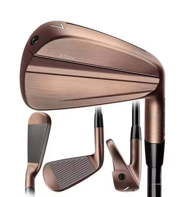 Brand New 790gen4 copper Tungsten iron Golf Clubs p79.0 Irons copper Set 4-9P 7PCS R/S Flex Graphite/Steel Shaft with Head Cover