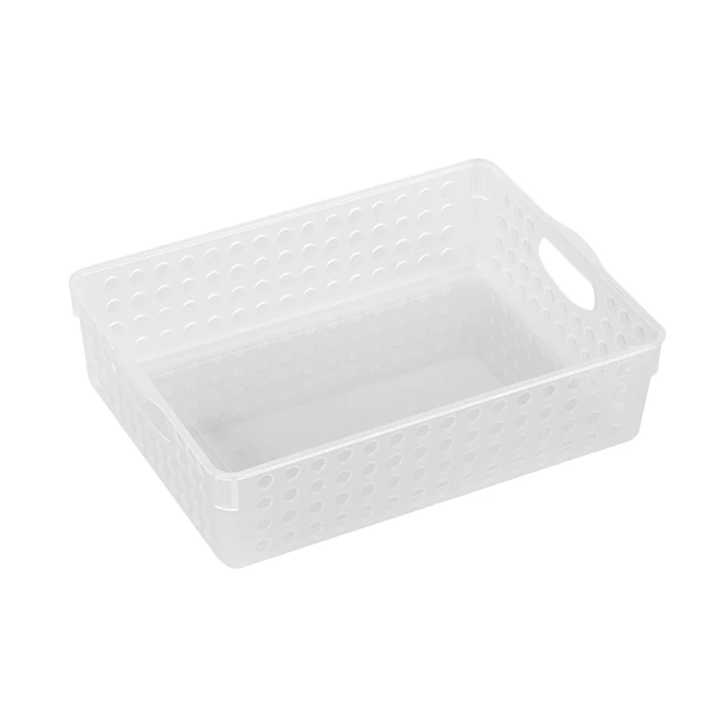 

Storage Baskets File Desk Office Holder Organizer Desktop Data Frame Plastic for Organizing White Document Sorter Bin