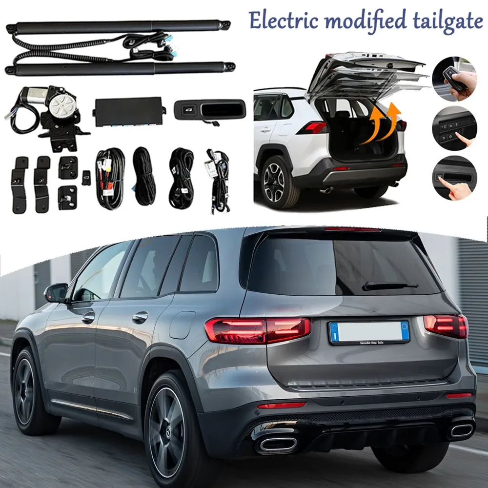Fit for Mercedes-Benz GLB X247 2020-2025 Retrofit Power Tailgate Kit Modified Trunk Electric Liftgate System Support Foot Remote