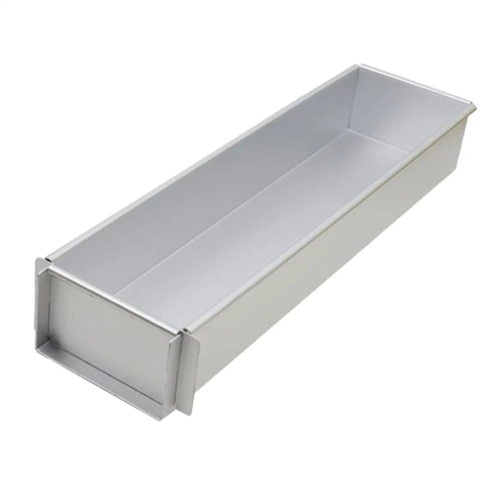 Sartén para tiramisú, sartén rectangular para pasteles, herramientas de cocina DIY, bandeja para hornear, aleación de aluminio