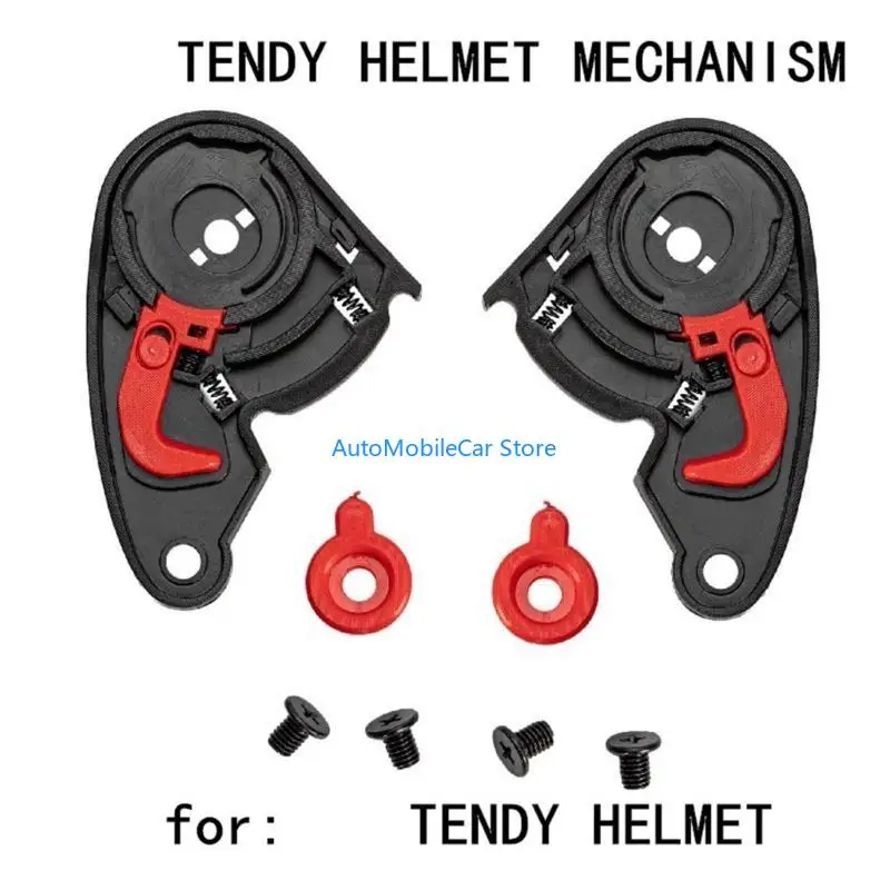 

G8TE Helmets Lens Visors Clip Shield Visors Fixing Base for NZI TENDY Helmets