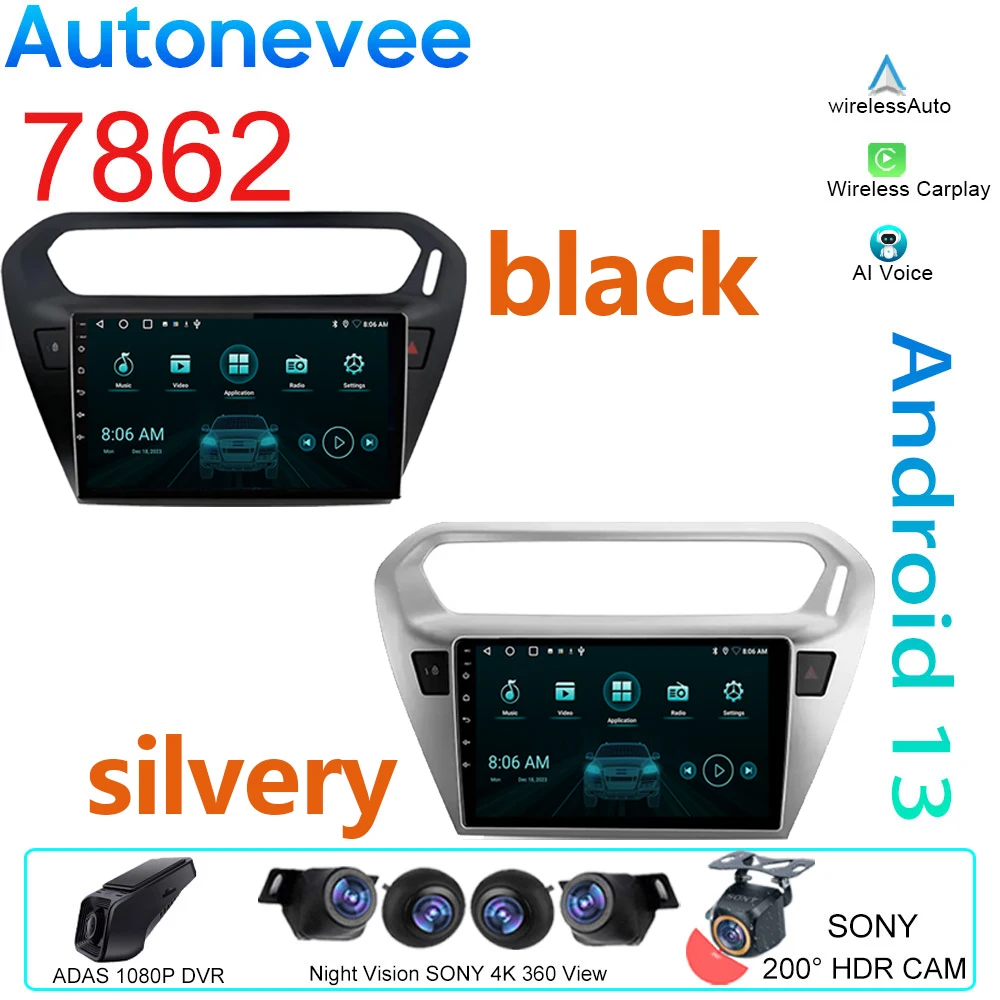 

For Peugeot 301 For Citroen C-Elysee CElysee 2012 - 2016 Car Radio Multimedia Video Player Navigation GPS Android No 2din 2 din