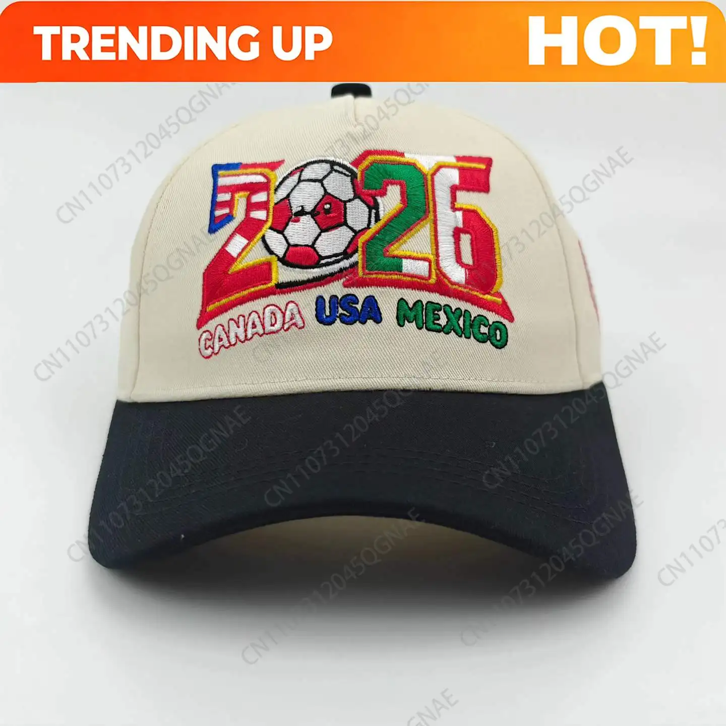 2026 USA Canada Mexico Commemorative Baseball Cap, a Must Have Accessory for Fans to Cheer During the Games, Breathable