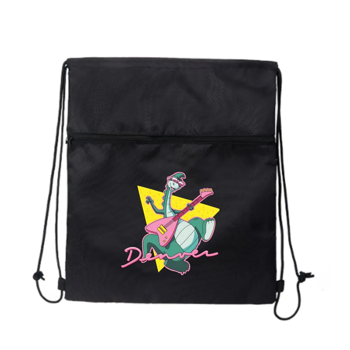 

Denver the Dinosaur Rock Art Легкий простой спортивный рюкзак Сумка для компьютера Повседневный повседневный рюкзак