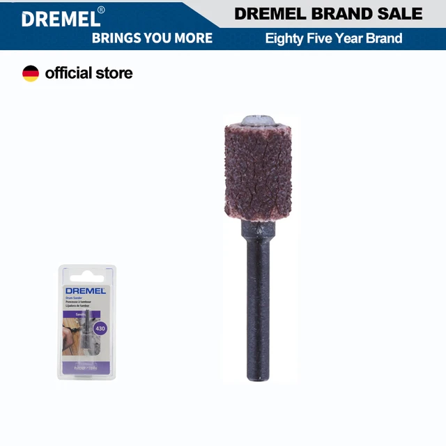 Dremel 430 tarcza ścierna szlifierski o średnicy 6.4mm z akcesoria narzędziowe obrotowym trzpienia do wygładzania szorstkiego, usuwa rdzę