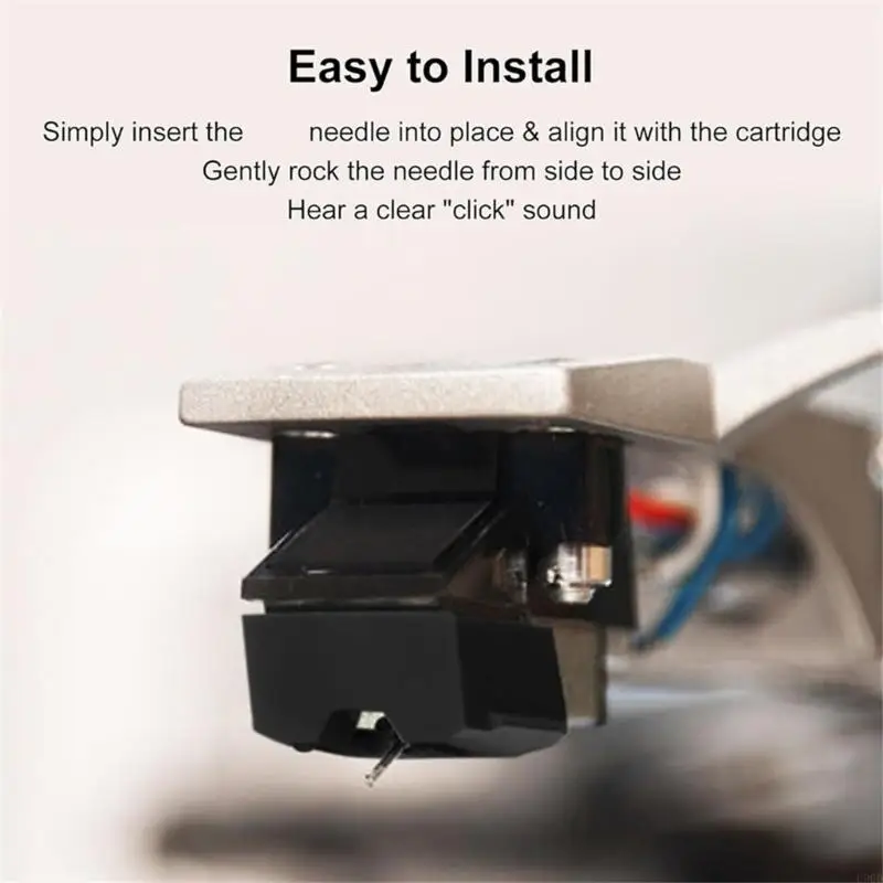 2025 เข็มแผ่นเสียงใหม่พร้อมชุดแปรงทำความสะอาดสำหรับ ATLP120 VMN95E 95EN 95ML 95SH รุ่นที่เข้ากันได้