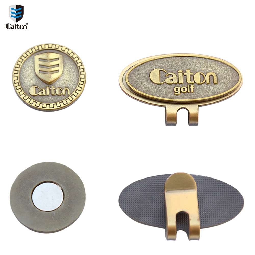 Caiton 1Pcs Golf Series Hat Clip Marker GolfPosition Markers