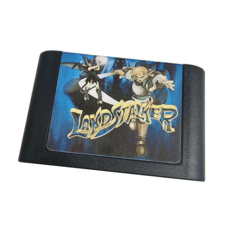 Landstalker Game Cartridge For 16 Bit NTSC And PAL ViACdeo Game Console