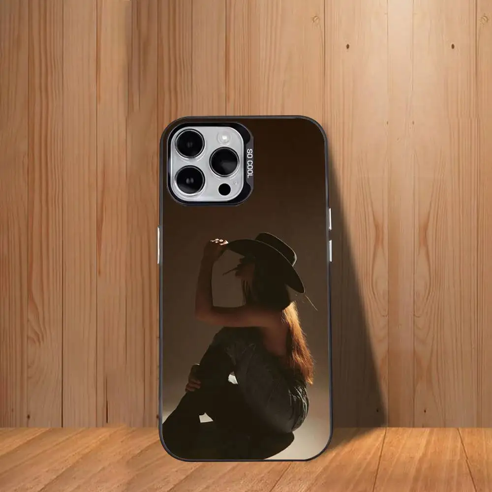 Funda de teléfono Singer B-Beyonce para iPhone 17,16,15,14,13,12,11, Mini,Pro,SE,MAX, funda blanca mate a prueba de golpes