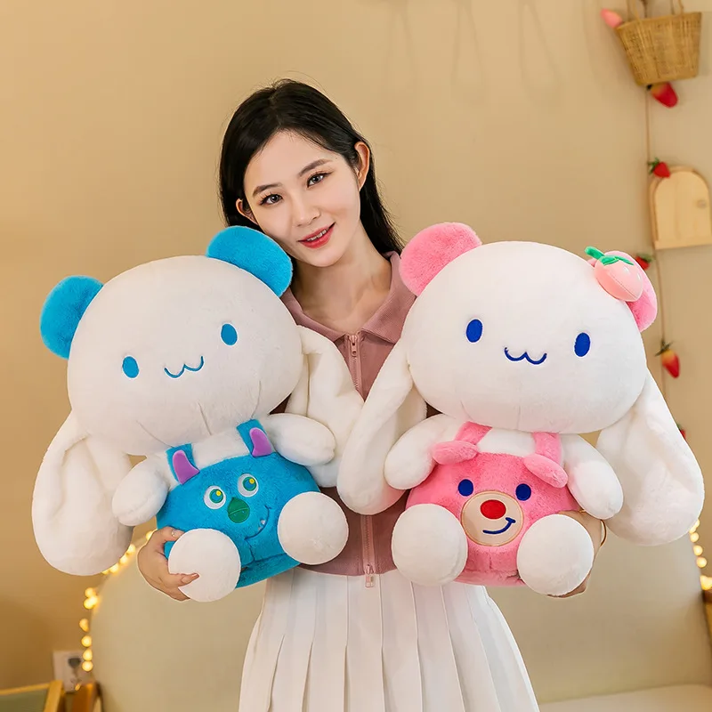 

35-65 см Sanrio Cinnamoroll плюшевые игрушки подушка Kawaii клубника Cinnamoroll плюшевая кукла мультфильм аниме эльф мягкая кукла подарок для девочек