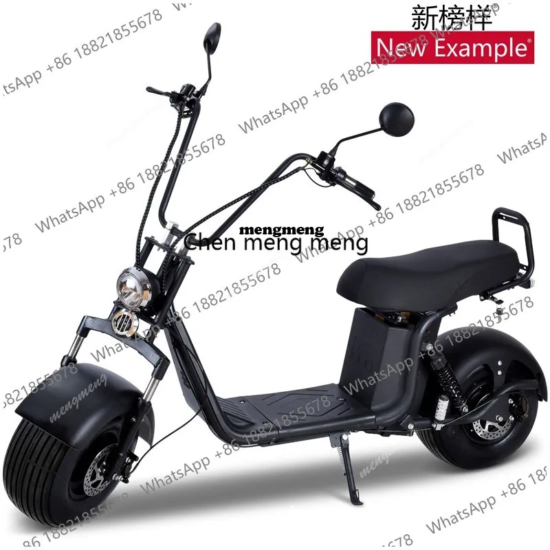 A61 Electric Tricycle Adult 2000W60V20AH Removable Battery Electric Vehicle Full Suspension Electric  Mountain Off-road Ebike