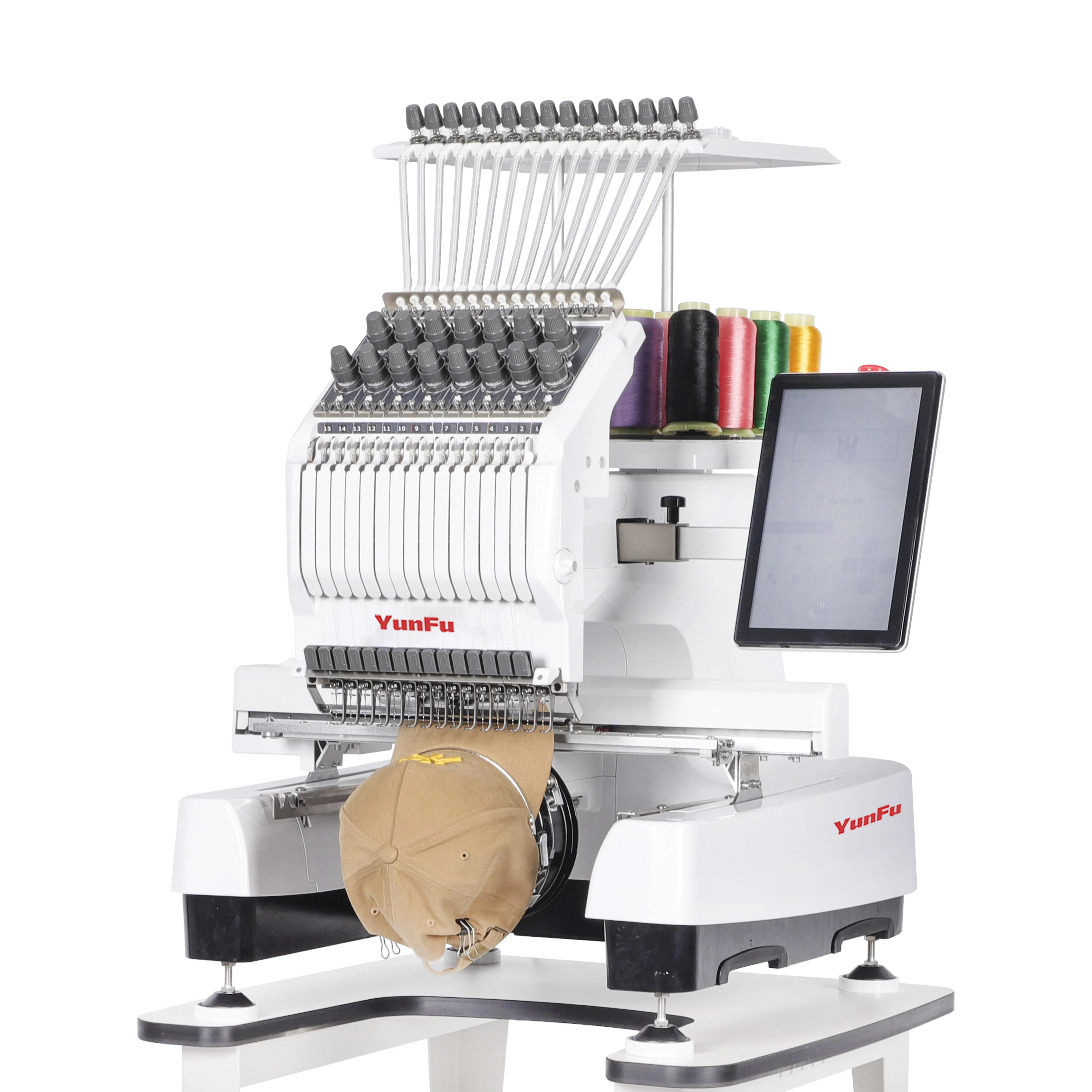 Home Use Fast Shipping Computerized Embroidery Machine Single Head for Cap T-Shirt Garment New Condition with Core Engine