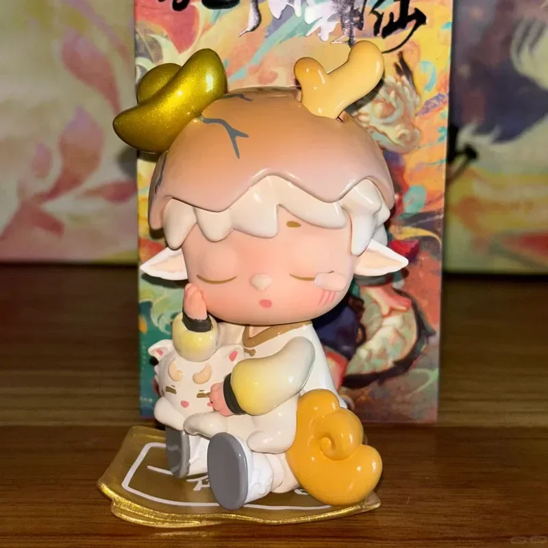 Novo eione mimi lazer série imortal caixa cega brinquedos anime figura modelo estilo chinês caixa mistério decoração de mesa presente