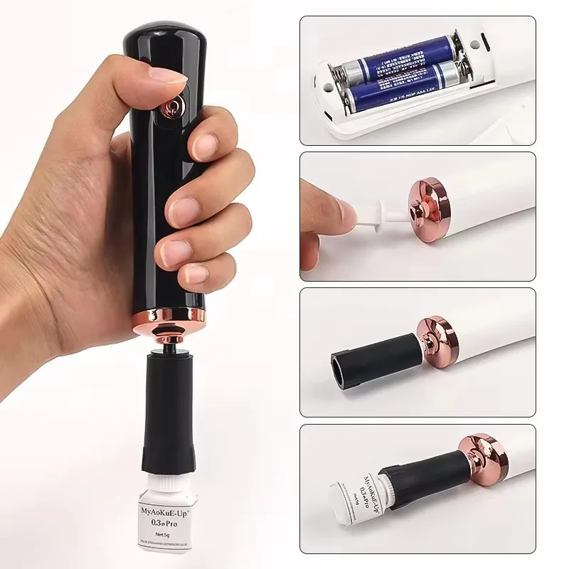 1Pc Eyelash Glue Shaker Electric Wake-up Device for Eyelash Extension Glue Nail Polish Tattoo Ink Pigment Liquid Shaking Machine
