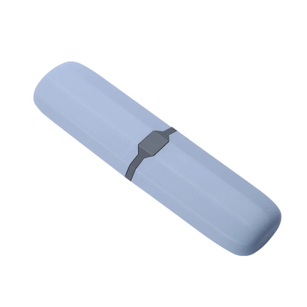 

4pcs Plastic Toothbrush Case Travel Portable Storage Holder For Toothbrush Toothpaste 4 Color Options White Transparent Black