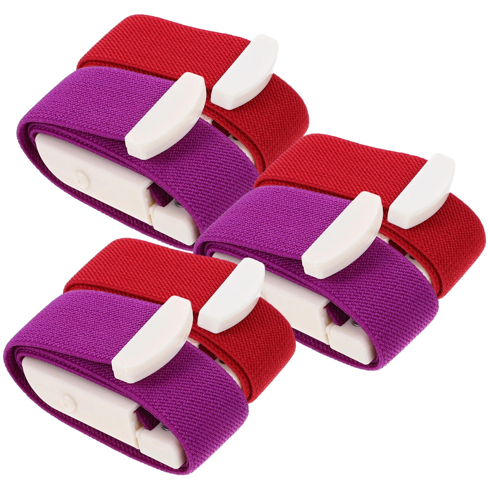 

6pcs Tourniquet Medical Cotton Nylon Blend Portable ABS Buckle Adjustable Elastic Band First Aid Supplies Fitness Emergency