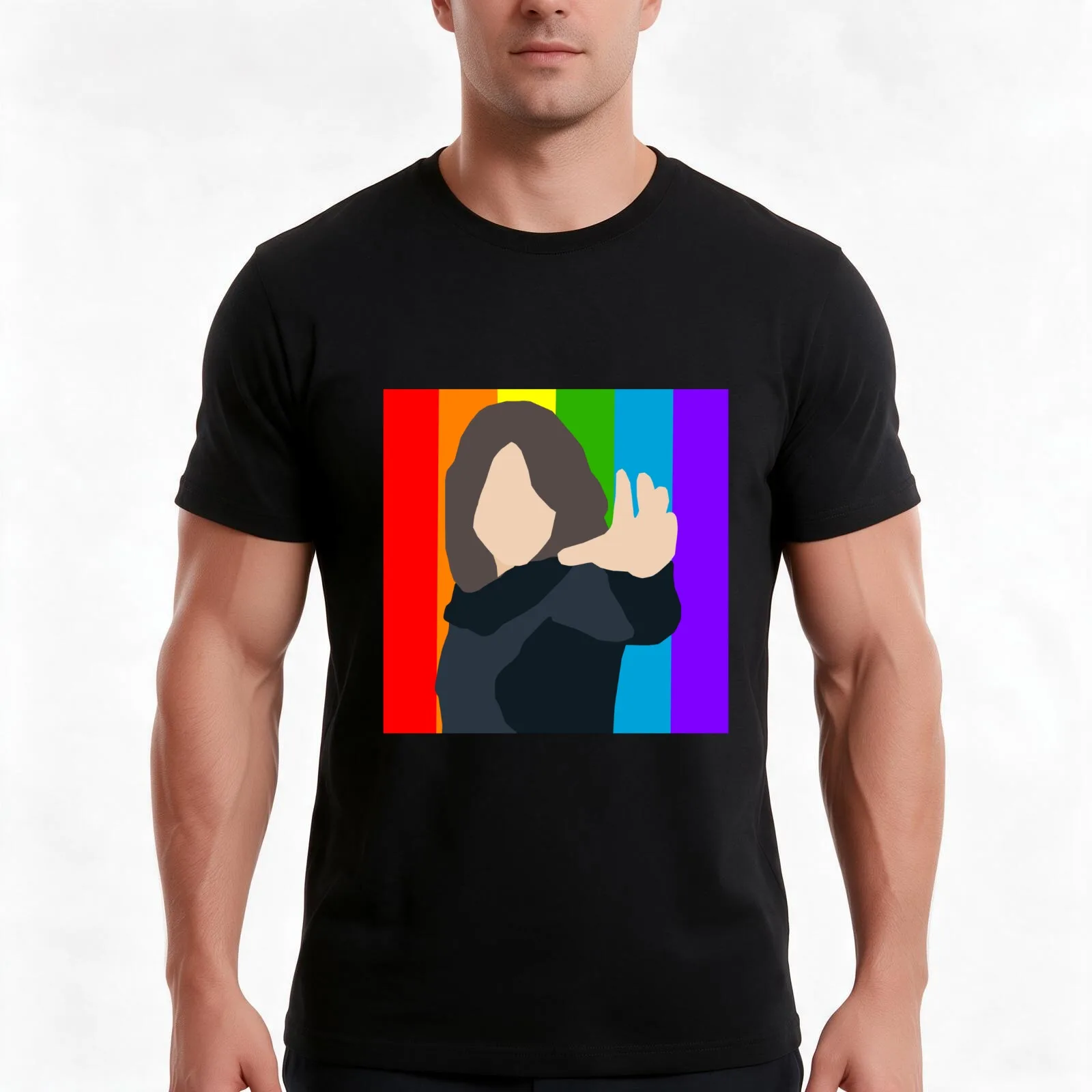 Agents of SHIELD Daisy Johnson Pride T-Shirt, Summer Casual Cotton Tee, Oversized Streetwear Tops, Vintage Graphic Print