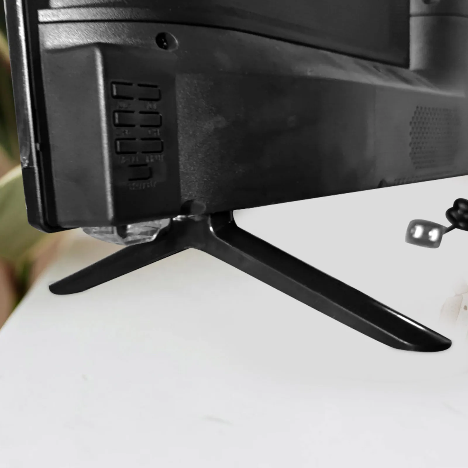 

Base Stand Feet Tabletop Tvs Legs Replacement Pedestal Bracket Stable Antislip Design Easy Installation