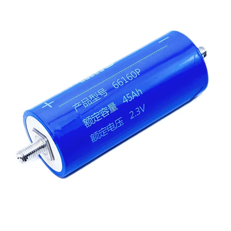 1PCS New 2.3V 45Ah 66160 Original Yinlong Lithium Titanate LTO Battery 10C DIY 12v 24v E-boat Speaker Car starter Inverter Solar