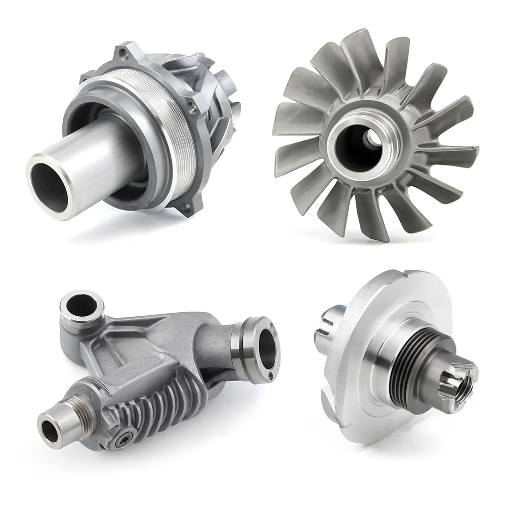 

Custom Die-Casting Services and CNC Machining of High-Precision Metal Turbocharger Core Components for Automotive and Industrial