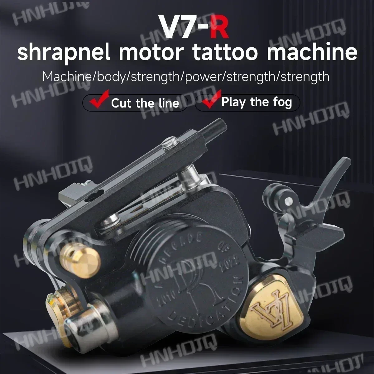 Rotary Tattoo Machine DK V7 Coreless Motor Tattoo Japan Coreless Motor Shader & Liner Imitation Sidewinder 7 Upgrade Version