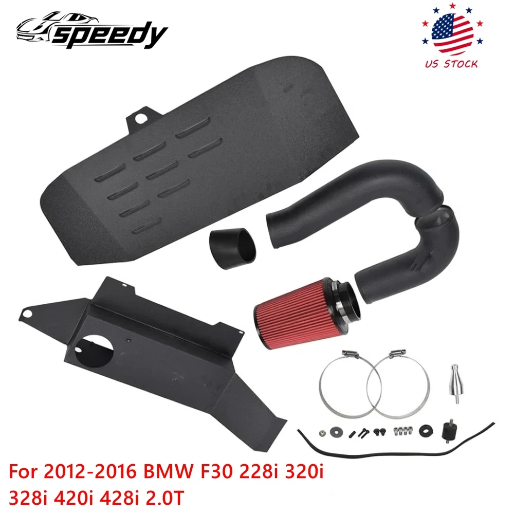 Cold Air Intake Pipe System Kit For 2012-2016 BMW F30 228i 320i 328i 420i 428i 2.0T IP-1029