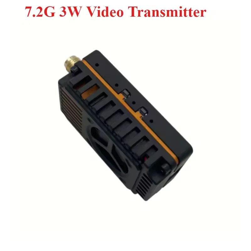 VTX 7.2G 3W (6110MHz-7210MHz) 7.2GHz 5W Long Range FPV Analog Video Transmitter 64CH 7.2G VRX BOX 7.2GHz Video Receiver
