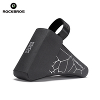 ROCKBROS Folding Bicycle Triangle Bags for Brompton Bike 0.32L Waterproof Portable Mini Brompton Bag Outdoor Bike Accessories