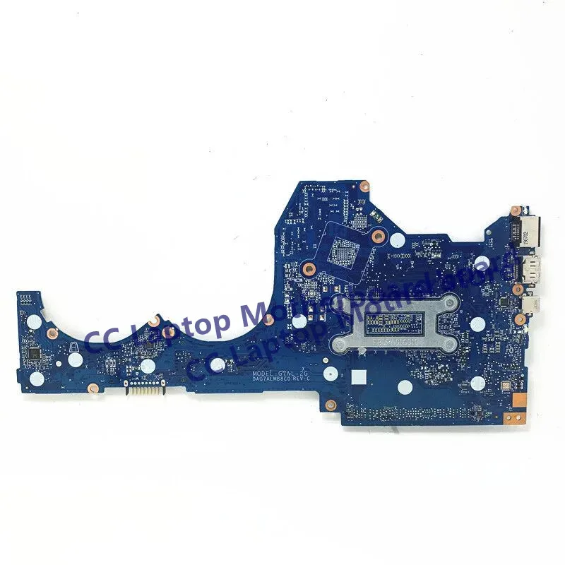 Placa-mãe dag7almb8c0 para hp pavilion 14-ce, placa-mãe para laptop com cpu i3/i5/I7-10th gen gm/mx250 100% totalmente testada funcionando bem