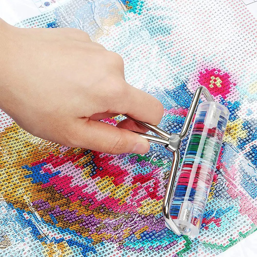 DIY Diamond Drawing Roller Acrylic Printing Glue Stick Full Diamond Mosaic Sticking Tightly Rolling Tools Accessory