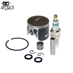 FLMLF High-quality Competition Lightened 29CC 30.5CC Engine Piston Spark Plug Kit Fit 1/5 Hpi Rovan Km Baja Lois FG GoPed Redcat