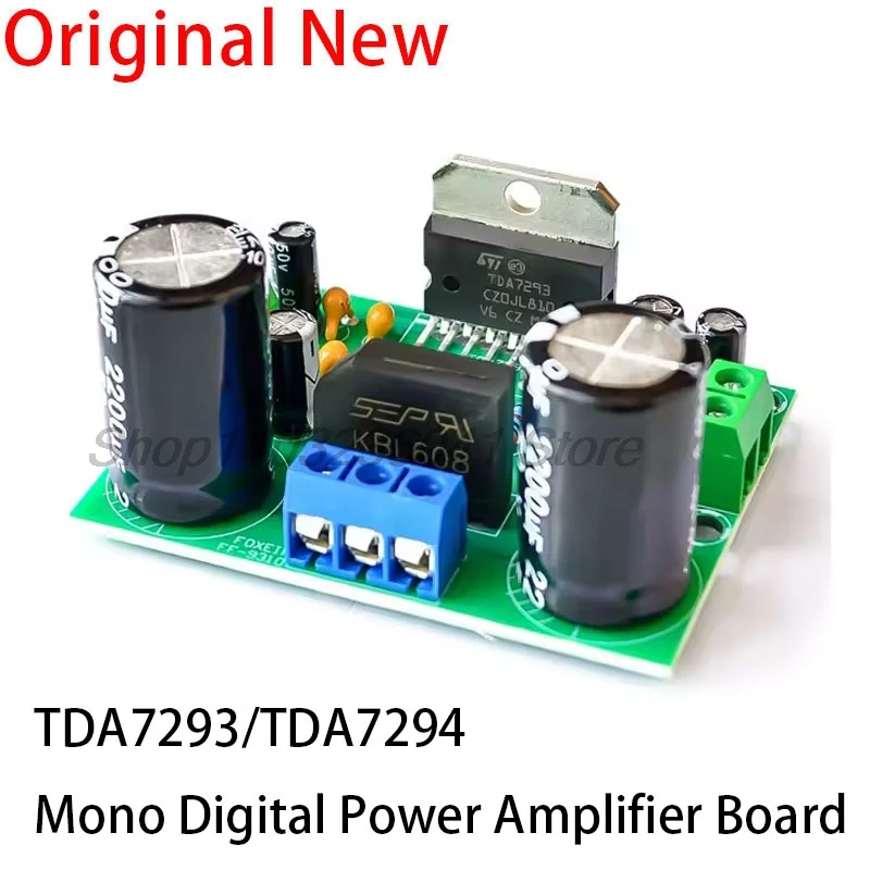 TDA7293 TDA7294 100W High Power Digital Audio Mono Amplifier Board AC 12V-32V Wide Voltage Module Single Channel DIY