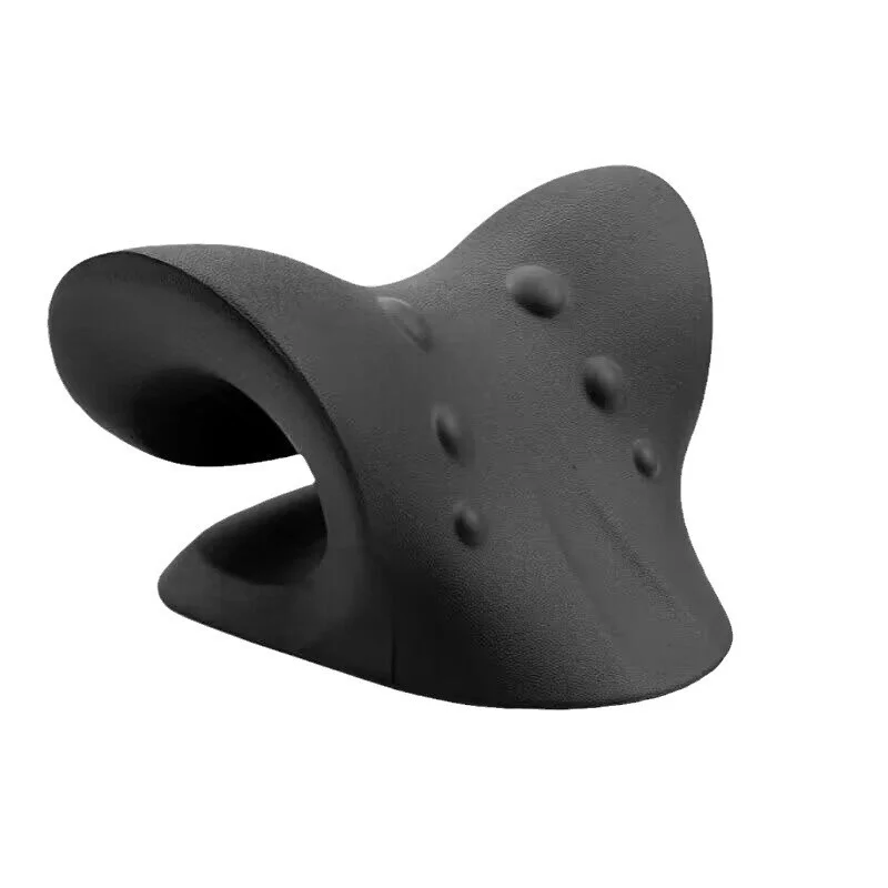 Neck Massage Wedge Pillow Shoulder Cervical Chiropractic Traction Device Head Back Relax for Pain Relief Body Massager Machine
