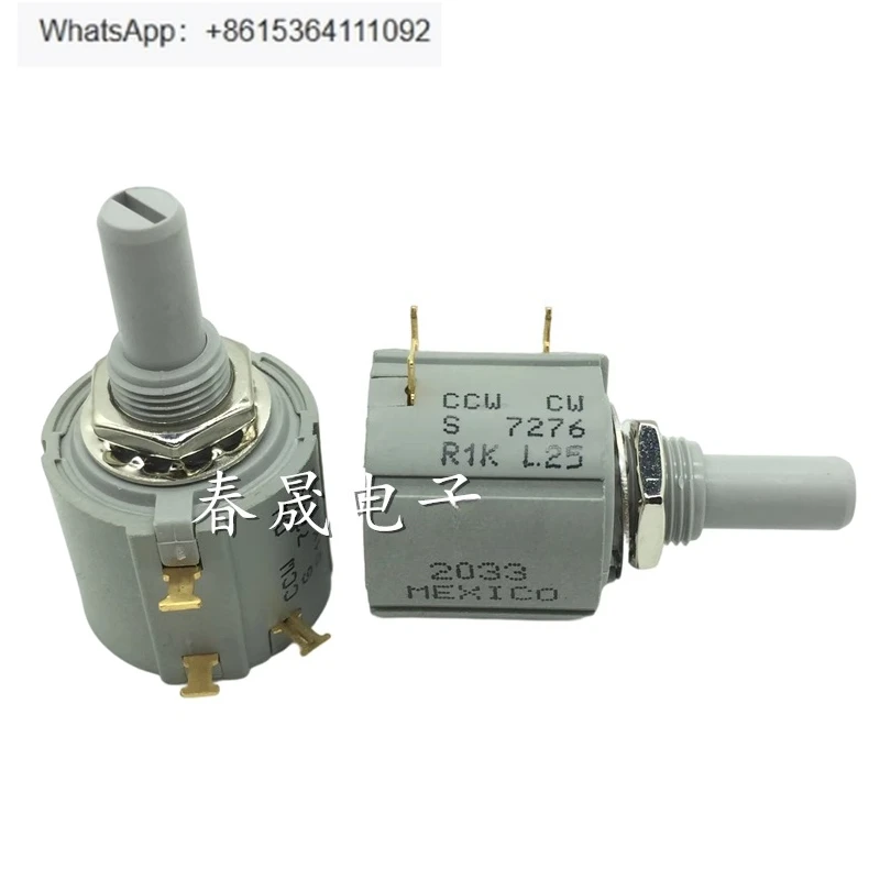 

Wire Wrap Potentiometer 7276 R1K R2K R5K R10K R20K R50K L.25 1pcs