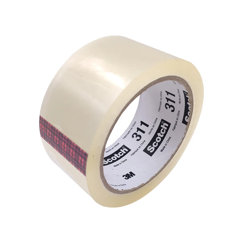 

Box Sealing Tape 311 Clear Packing Tape Adhesive Tape for Box Carton Sealing Packaging OPP Mounting 48*50m*Roll