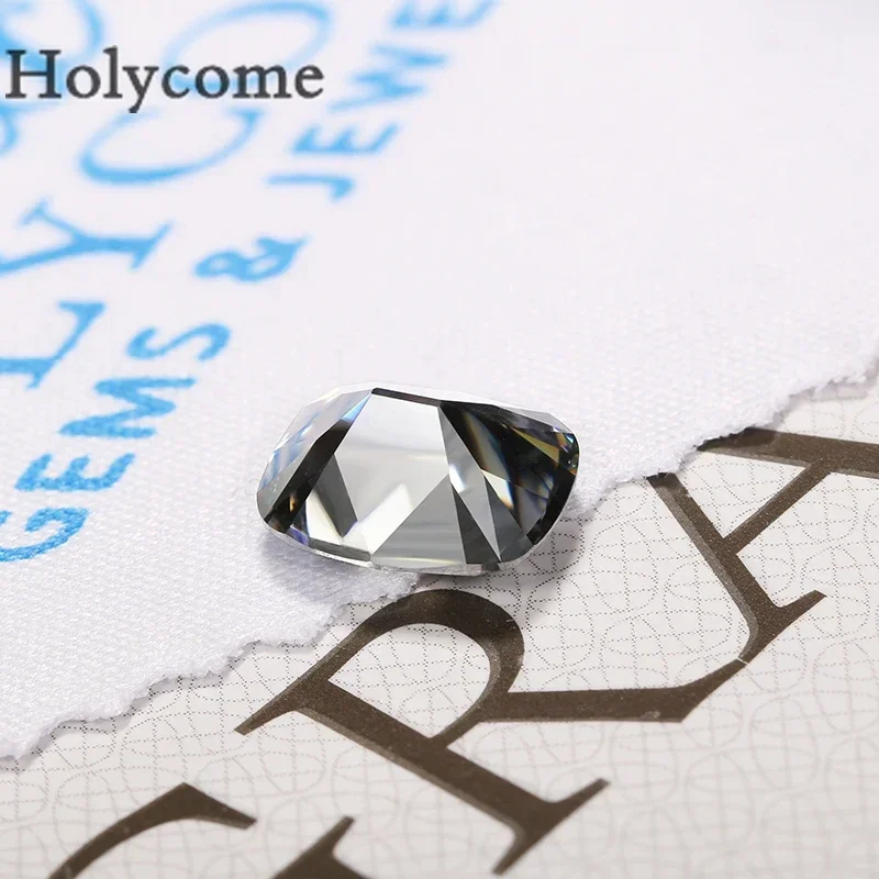 Holycome Factory Moissanite Wholesale Price Elongate Cushion Loose Stone VVS1 GRA CertificatePass Diamond Test Positive GRA