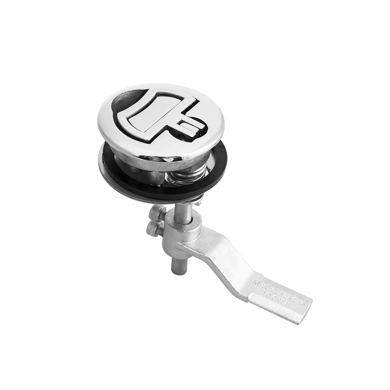 Boat Parts #316 Stainless Steel Casting Lift and Turn Flush Latch Marine Hardware for Boat Yacht