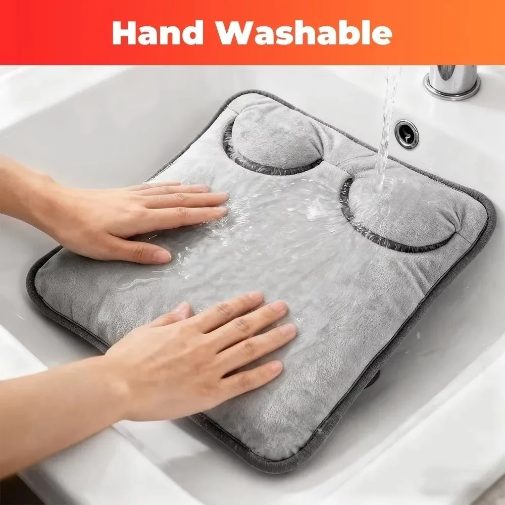Household Electric Heating Foot Warmer Winter 4 Level Foot Warming Device Hot Compress Keep Warm Hand Heated Pad Office Bedroom