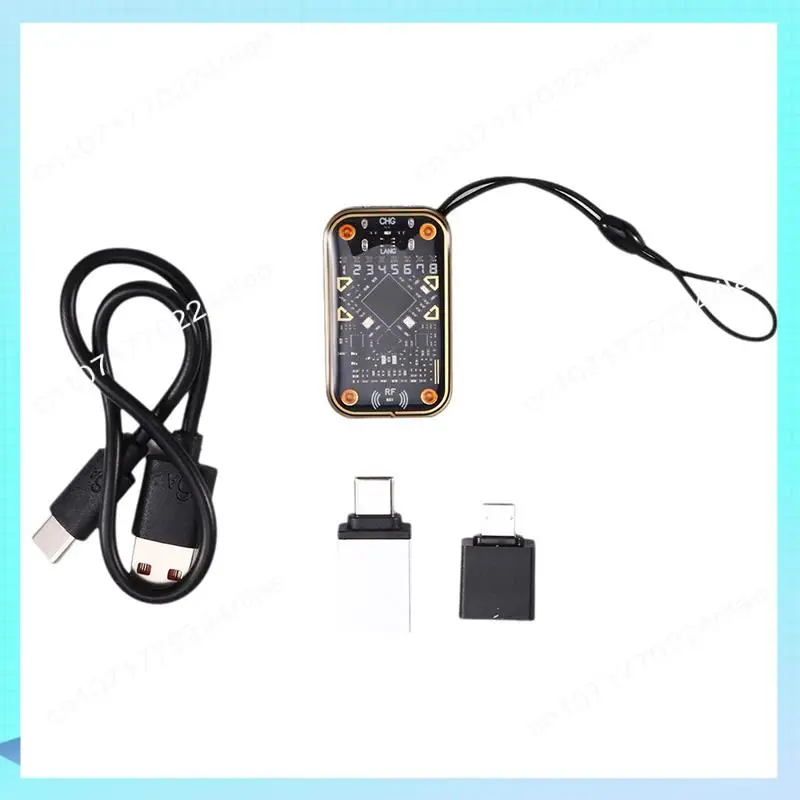 

A17Z Chameleon Ultra V2.0 RFID Smart Chip Reader Эмулятор + 4XCUID Брелок 125 кГц 13,56 МГц Декодирование карт NFC Дубликатор