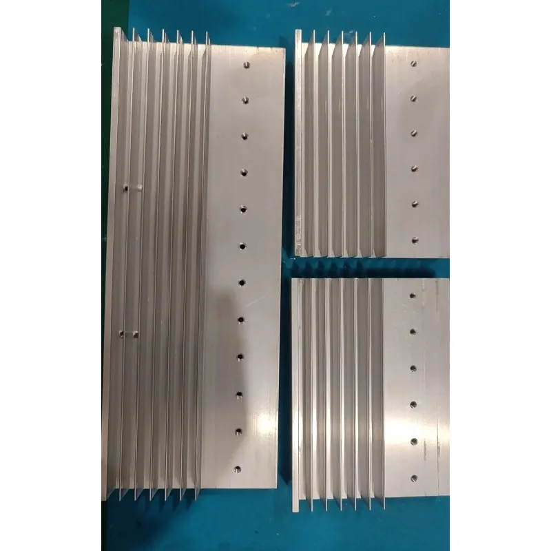 Aluminum Profile Inverter Heat Sink 30mm Width 78mm Height Electronic Radiator for Power Equipment Heat Dissipation Cooling