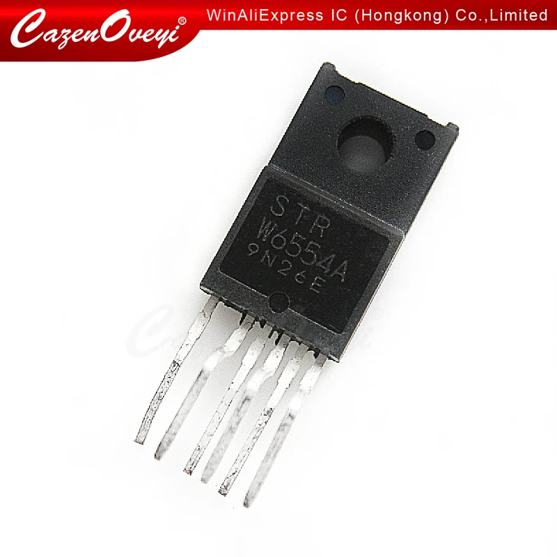 5pcs/lot STRW6554A STR-6554A W6554 TO-220F In Stock