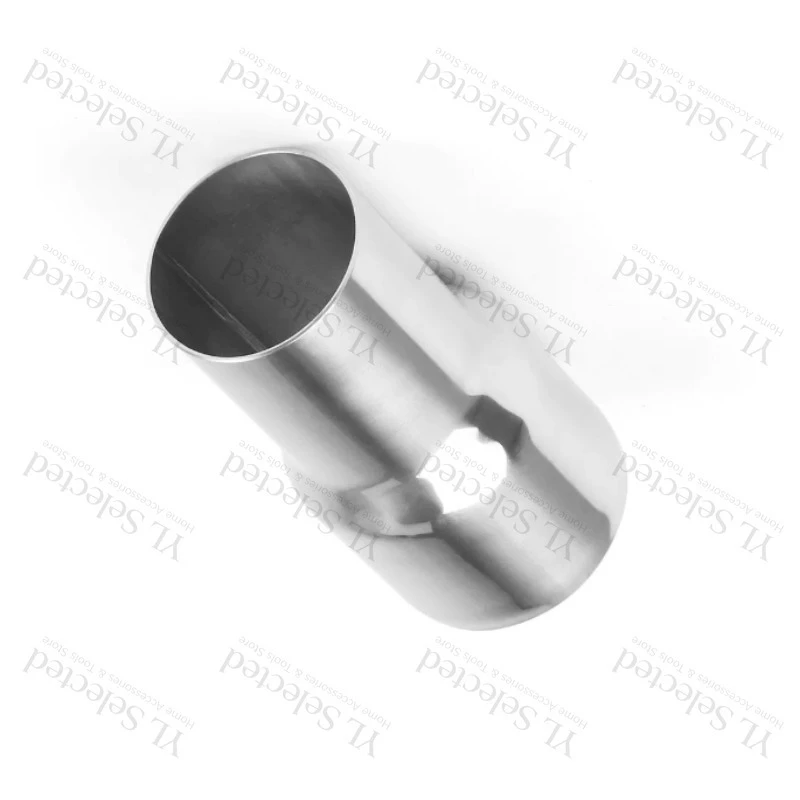 For Stainless Steel Exhaust Reducer Pipe Adapter Universal Car Exhaust Connector 51mm 57mm 63mm 76mm
