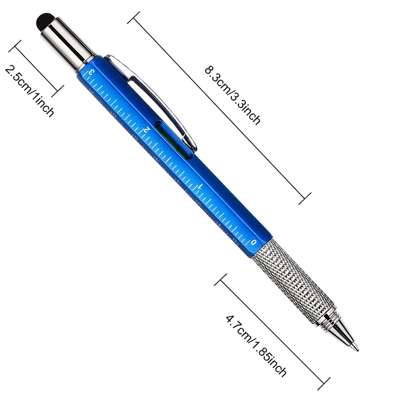 Imagem -06 - Canetas Esferográficas Multiferramenta Ferramentas Legais Gadget para Pai Bolso Multi Ferramenta para Marceneiro Carpinteiro Construção 16 Peças