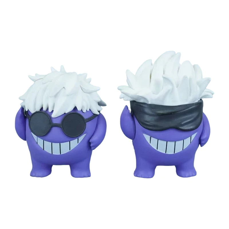 Pokemon anime ornamentos periféricos gk máscara facial gengar cos gojo satoru figura modelo colecionável kawaii brinquedo bonecas presentes das crianças