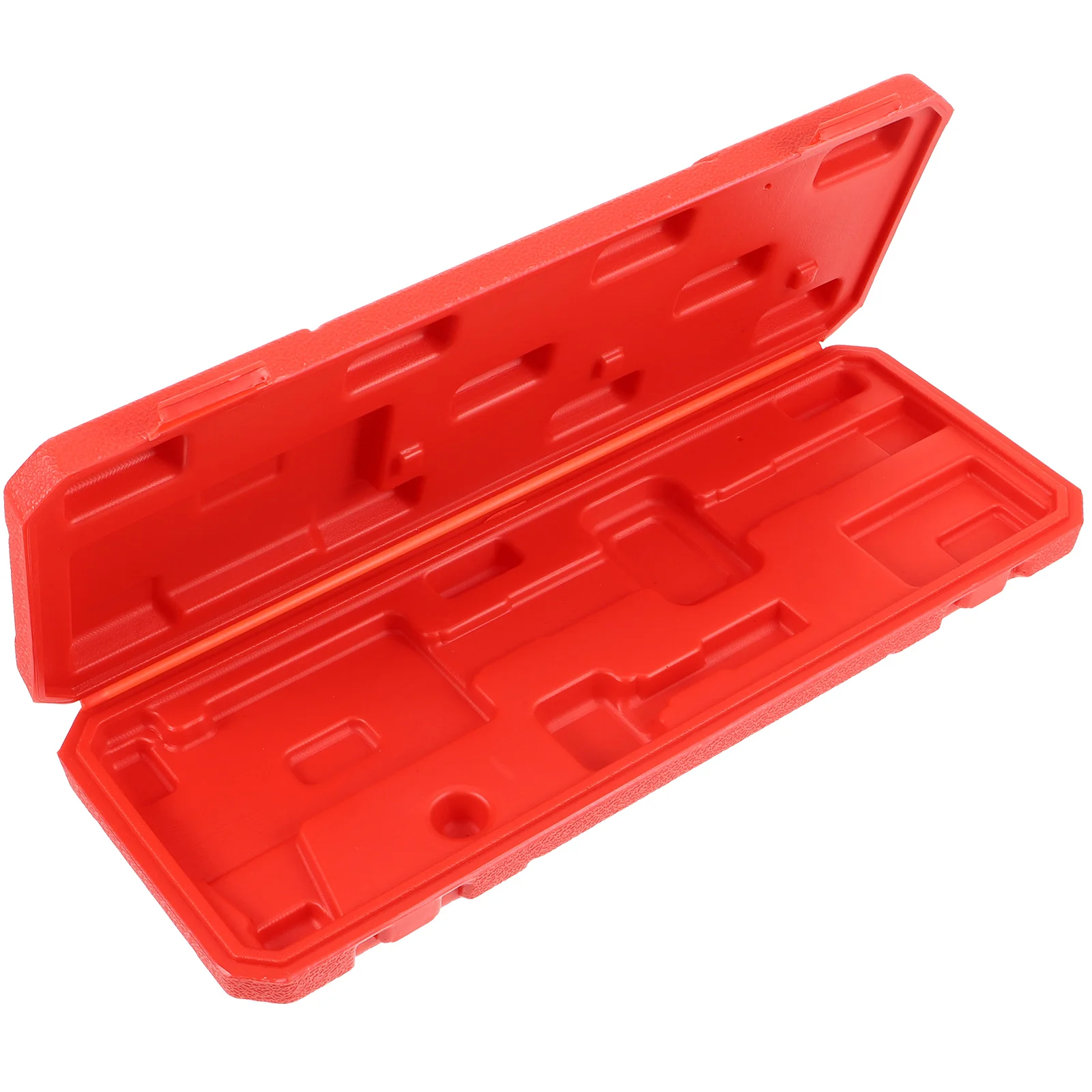 Calipers Vernier Box Tool Boxes Holder Ruler Container Red Plastic Storage Case Travel