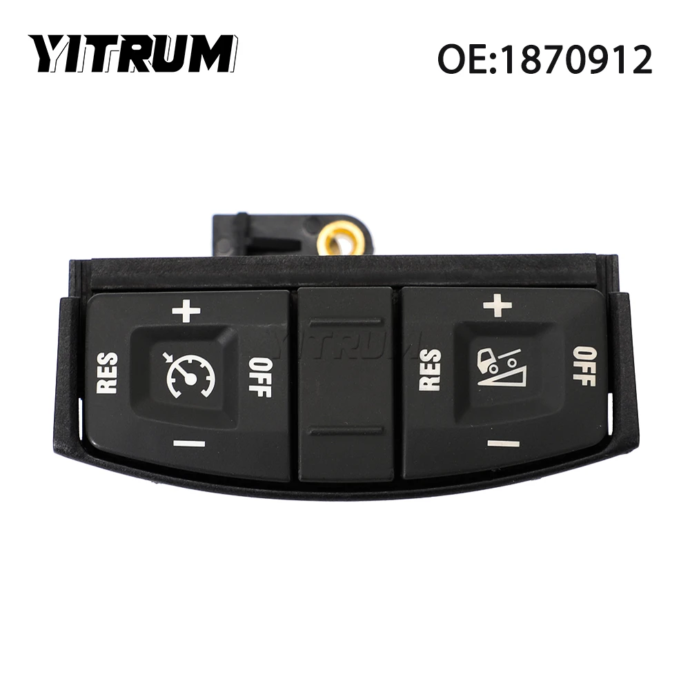 YITRUM 1870912 Car Steering Wheel Control Switch Module Button For Scania R-Series Car Parts Accessories