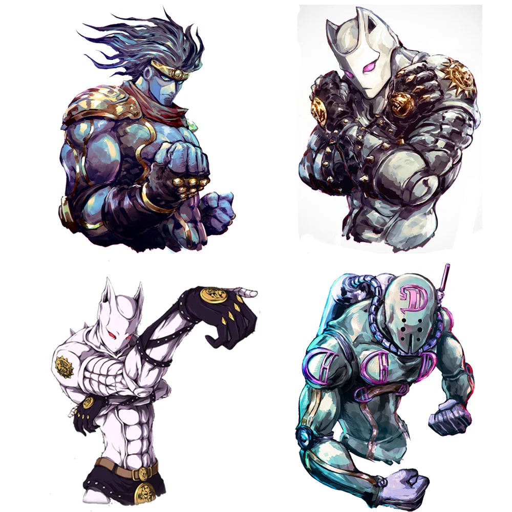 

Killer Queen Stickers The World JOJO Car Sticker Anime Decals Ink and Wash Off Road Decorative PVC Waterproof