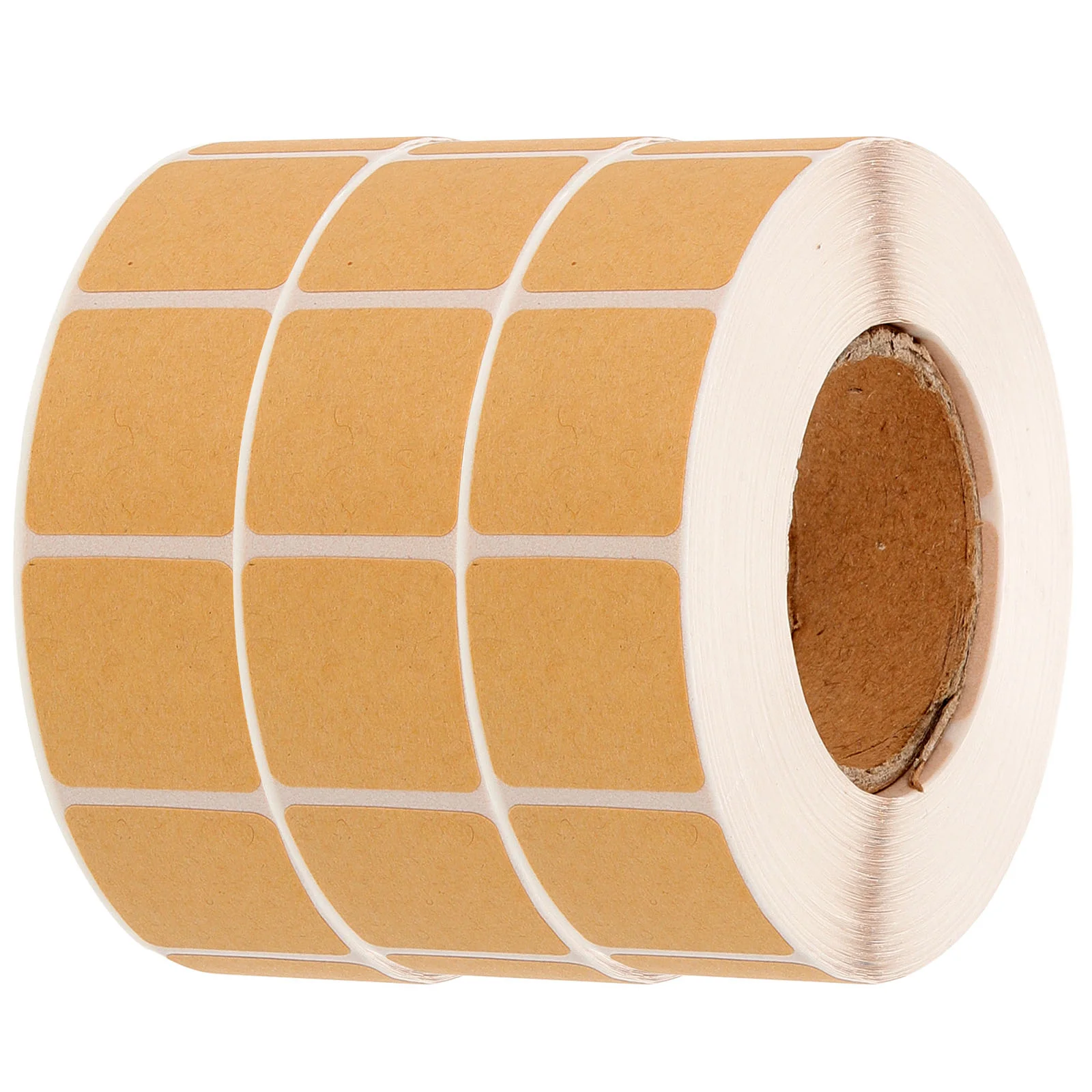 3 Rolls Target Board Repair Stickers Practicing Labels Square Nail Sports Pasters Kraft Paper Tag for Practical Tabs