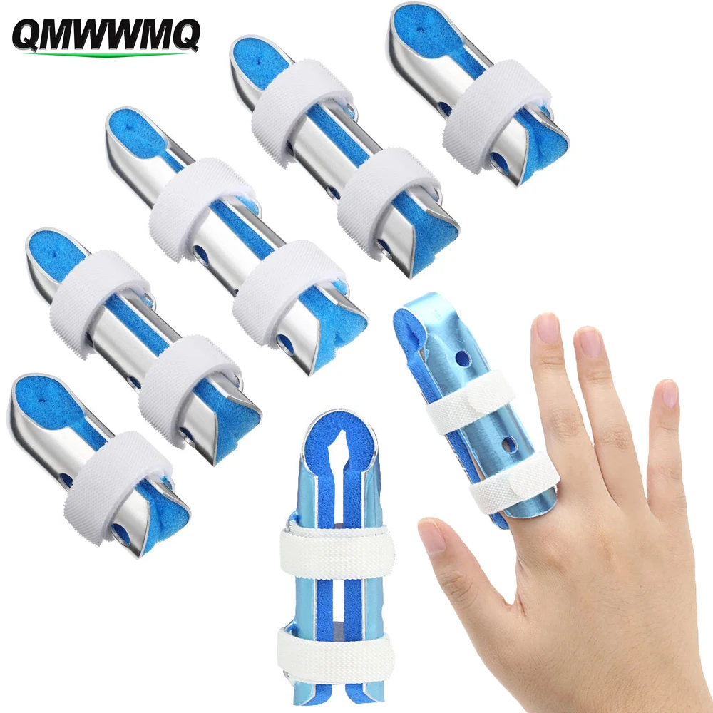 QMWWMQ Finger Splint, Finger Support Brace Finger Stabilizer for Broken Fingers Straightening Arthritis Knuckle Immobilization