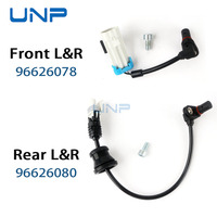 96626078 96626080 Front Rear ABS Wheel Speed Sensor for CHEVROLET Captiva C100 C140 Sport Equinox OPEL VAUXHALL Antara 2006 2.4L